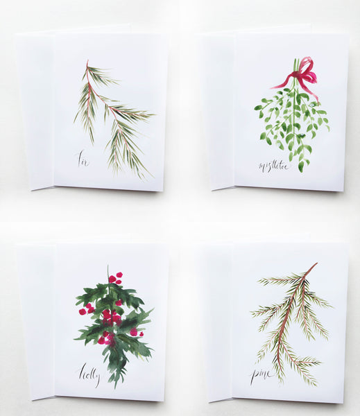 Holiday Foliage Card Pack (4 Cards)