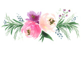 Floral Garland Card